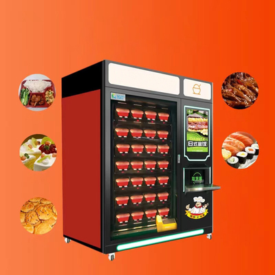2022 베스트셀러 자동 판매기 뜨거운 식품 기계 자동 판매기