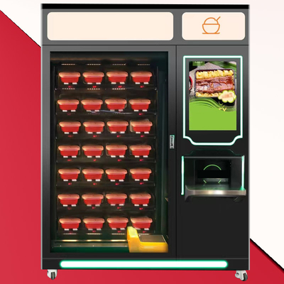완전 자동 피자 자동 판매기는 뜨거운 식품 자동 산업 기계를 가열시키는 것 제공할 수 있습니다